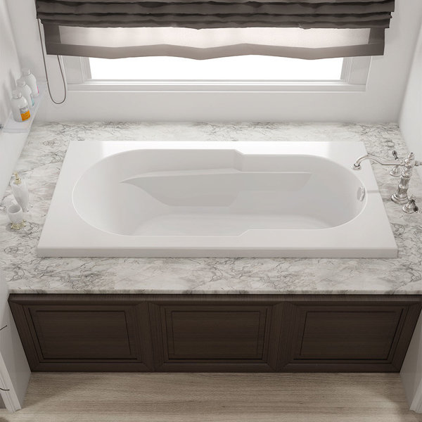 JACUZZI® Signature® 60'' x 36'' Drop In Acrylic Bathtub Wayfair